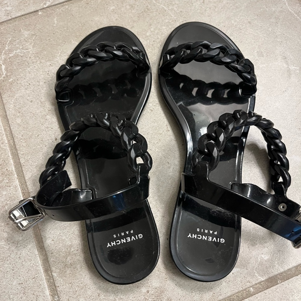 Authentic Givenchy Rubber Sandals. - image 4